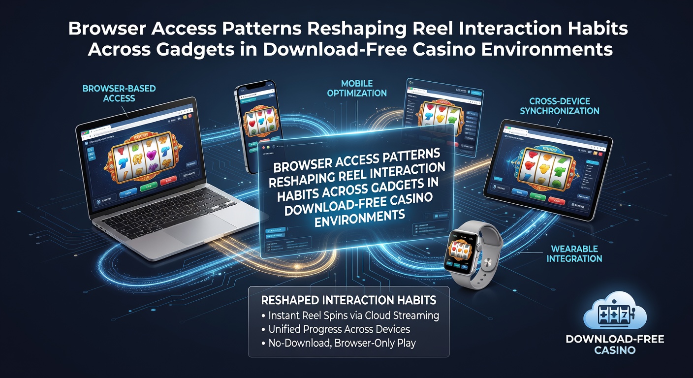 Verschiedene Geräte zeigen browserbasierte Reel-Spiele in einer downloadfreien Casino-Umgebung