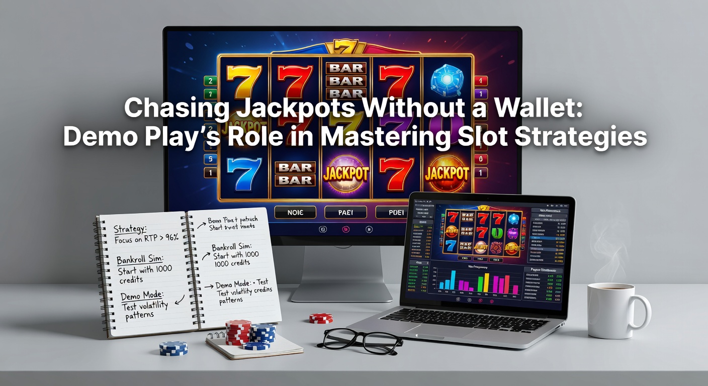 Spieler am Laptop analysiert Slot-Statistiken in einem Demo-Fenster mit Grafiken zu RTP und Volatilität, um Strategien zu optimieren