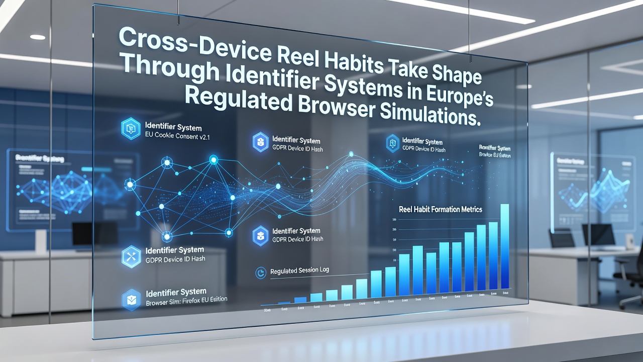 Browserbasierte Reel-Simulationen auf verschiedenen Geräten mit Identifikatorsystemen