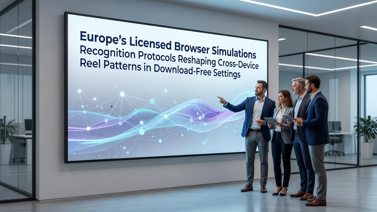 Lizenzierte Browser-Simulationen zeigen Erkennungsprotokolle in Aktion auf verschiedenen Geräten