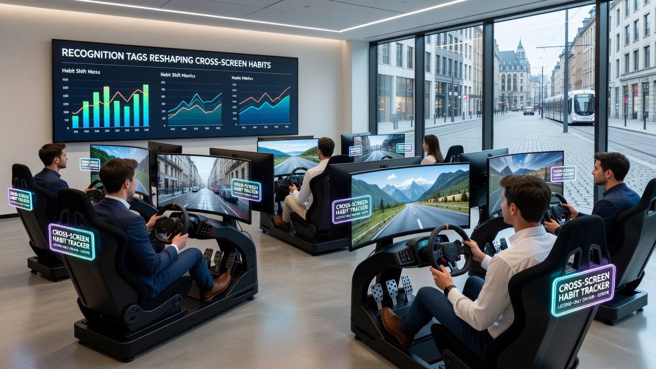 Analyse von Cross-Screen-Gewohnheiten in europäischen Simulations-Hubs